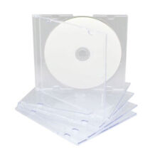 Double Clear CD DVD Jewel Cases Standard Size Hold 1 Dis 10.4mm for Protection picture