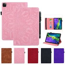 Smart Case For iPad Air 2 Air 3 Retro Flower Leather Flip Folio Stand Full Cover picture