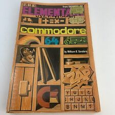 VTG The Elementary Commodore 64 William B. Sanders Datamost 1983 Computing Book picture