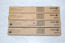 4 New Genuine Xerox Color C60, C70 YYKK Toner Cartridges 006R01655 & 006R01658 picture