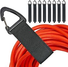 8Pcs Extension Cord Organizer Holder 16-Inch (Unfolded) Heavy Duty Storage Strap picture