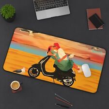 Vespa - Scooter Lovers Art - Multiple Sizes High Quality Desk Mouse Pad picture