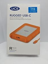LaCie Rugged 1TB Triple USB 3.0 Portable Hard Drive.  NEW IN BOX picture