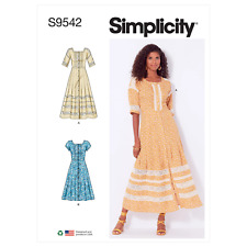 Simplicity Sewing Pattern S9542 MISSES' DRESSES picture