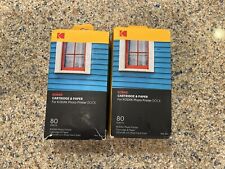 2 Packs Kodak PHC-80: Total 4x Photo Printer Cartridge & 160x Sheets, 100x148 mm picture