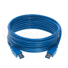 USB 2.0/3.0 Cable Type A Male to A Male High-Speed Data Transfer Charger Cord picture