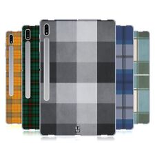 HEAD CASE DESIGNS PLAID - PATTERN COLLECTION SOFT GEL CASE FOR SAMSUNG TABLETS 1 picture