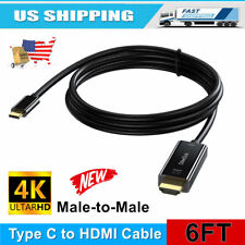 6FT USB-C to HDMI Cable,MHL Type C USBC to HDMI converter for MacBook Pro/iMac A picture