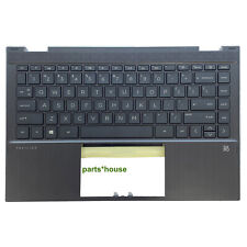 For HP Pavilion X360 14T-DW 14M-DW 14-DW Palmrest Case Non-Backlit US Keyboard picture