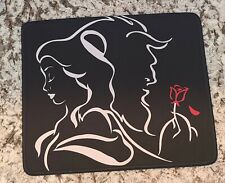 Beauty and the Beast, Birthday, Gift, Mouse Pad, Non-Slip Black picture