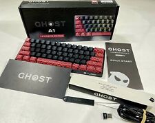 Pewdiepie Ghost A1 Keyboard with RED keys New Open Box Condition picture