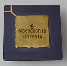 Vintage Rare Motorola MC68000R10 Processor For Collection or Gold Recovery picture