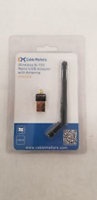NEW Lot of 17 Cable Matters Wireless N-150 Nano USB Adapter w/Detachable Antenna picture