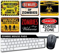Zombies #1 - Mouse Pad Walking Dead Undead Monsters Halloween Scary Office Gift picture