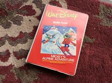 Mickey's Alpine Adventure Software for Radio Shack TRS-80 Computer. Walt Disney picture