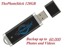 ThePhotoStick 128GB Easy One Click Photo and Video Backup 128GB Mac Windows picture
