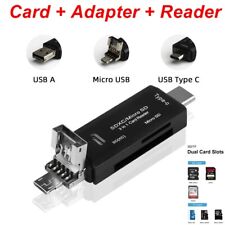 Micro SD Card 32GB 64GB 128GB Class 10 SDHC SDXC Phone Memory & Adapter & Reader picture