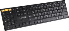 New - ProtoArc 2.4G Wireless Left-Handed Keyboard, XK21 Bluetooth Ultra-Thin picture