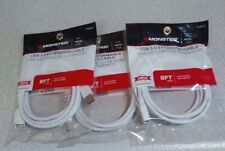 3 Monster 6’ High Performance USB 3.0 Extension Cable New in Bag 141096-00 picture