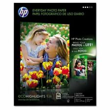 HP Everyday Photo Paper - Glossy Brillante 50 sheets 8.5 x 11
