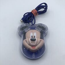 Disney Mickey Mouse Wired PS2 Computer Mouse WWL  Model 0175  Blue picture