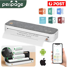 Peripage Printer Bluetooth Portable Wireless A4 Paper Document Thermal Print USB picture