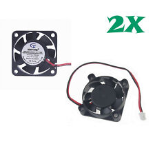5V 40mm Cooling Computer Case Fan 40x40x10mm (1.6x1.6x0.4in) 2-Pin 2 Pcs 2X picture