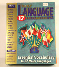 Easy Language: 17 Language Edition from 1996 (CD-Rom) Complete Set - Big Box picture