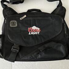 OGIO Street Hip Hop Coors Light Messenger Bag Black Padded Laptop Backpack picture