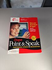 Vintage Dragon Point And Speak PC Software W/Mic NEW Speak Naturally Dictation  picture