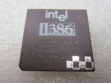 Intel 386DX-25 Processor Purple Ceramic Gold Pins SX218 picture