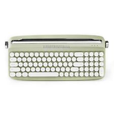 Upgraded Wireless Typewriter Keyboard, Retro Keyboard With Integrated Stand, U picture