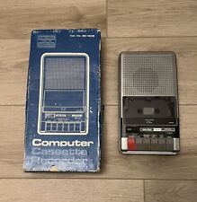 Tandy Vintage Radio Shack TRS-80 Computer Cassette Recorder For Parts & Box picture