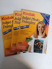 New Kodak Inkjet Photo Transfers Oops Proof Lot Of 3 picture
