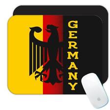 Gift Mousepad : Germany Eagle Crest Flag Country German Expat Deutschland picture