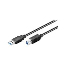 Goobay 93654 USB 3.0 Superspeed Cable, Black, 3m Length picture