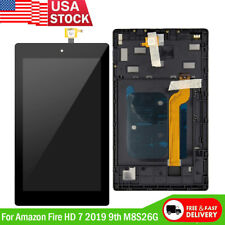 For Amazon Kindle Fire HD7 HD 7 2019 9th M8S26G LCD Touch Screen Digitizer Frame picture