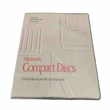 Vintage Macintosh 1990s CD-ROM Compact Discs Folder with 8 Discs picture