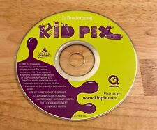 Vintage KID PIX Deluxe 3 (Broderbund) - CD-ROM / PC & MAC Computer Art Game picture