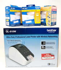 Brother QL-810W Label Printer w/ Wireless Networking (1200 Labels as BONUS) picture
