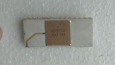 Vintage White And Gold Ceramic IC Chip AD7570 Type LD Back Stamped Mexico picture