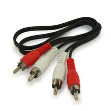 2ft 2 Wire RCA Audio Cables  Male/Male (General Duty) picture
