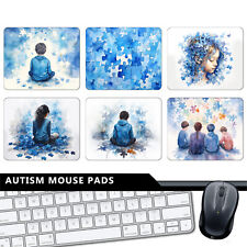 Autism Awareness #4 - MOUSE PAD -Puzzle Piece Autistic Child School Teacher Gift picture