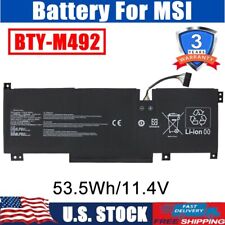 BTY-M492 Battery For MSI Pulse GL66 GL76 Katana GF66 Sword 15 A11U WF66 53.5Wh picture