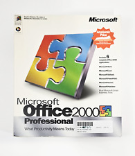 Microsoft Office 2000 Professional w Product Key - 2 Disc (Windows) US/Canada picture