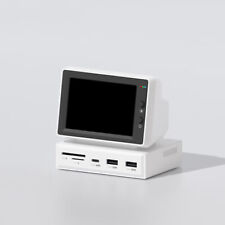 Mini Monitor USB C Hub Retro Vintage Style PC Multi-Port Docking Station 3.5 IPS picture