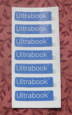 Lot of 50 Ultrabook Slim Size Laptop Stickers 8 x 32.5mm Badges  picture