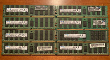 Lot of 8 Sticks 16GB (128GB) PC4-2133P ECC REG Server RAM Memory Samsung Hynix picture