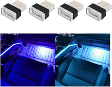 4 PCS USB LED Car Interior Atmosphere Lamp, Plug-in USB Decor Night Light, Porta picture