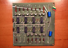 VINTAGE CIRCUIT BOARD RO-1305/0100 of Soviet Mainframe ES Computer USSR 1970's picture